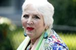 Amsterdam 3 juni 2017 
Xaviera Hollander met haar man Philip de Haan in Amsterdam