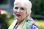 Amsterdam 3 juni 2017 
Xaviera Hollander met haar man Philip de Haan in Amsterdam