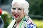 Amsterdam 3 juni 2017 
Xaviera Hollander met haar man Philip de Haan in Amsterdam