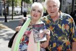 Amsterdam 3 juni 2017 
Xaviera Hollander met haar man Philip de Haan in Amsterdam