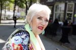 Amsterdam 3 juni 2017 
Xaviera Hollander met haar man Philip de Haan in Amsterdam