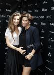 Amsterdam 8 juni 2017 
Talkies terras awards in het W hotel. Xelly Cabau v Kasbergen met Kristina Bozilovic