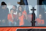Rotterdam 9 juni 2017
Nederland - Luxemburg in de kuip . De wedstrijd dat Wesley Sneijder record international wordt en waar Ruud Gullit en Dick Advocaat voor het eerst bondscoach en assistent zijn. Yolanthe Sneijder Cabau zit op de tribune met zoons Jessey en Xess Xava