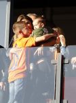 Rotterdam 9 juni 2017
Nederland - Luxemburg in de kuip . De wedstrijd dat Wesley Sneijder record international wordt en waar Ruud Gullit en Dick Advocaat voor het eerst bondscoach en assistent zijn. Yolanthe Sneijder Cabau zit op de tribune met zoons Jessey en Xess Xava