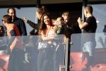 Rotterdam 9 juni 2017
Nederland - Luxemburg in de kuip . De wedstrijd dat Wesley Sneijder record international wordt en waar Ruud Gullit en Dick Advocaat voor het eerst bondscoach en assistent zijn. Yolanthe Sneijder Cabau zit op de tribune met zoons Jessey en Xess Xava
