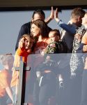 Rotterdam 9 juni 2017
Nederland - Luxemburg in de kuip . De wedstrijd dat Wesley Sneijder record international wordt en waar Ruud Gullit en Dick Advocaat voor het eerst bondscoach en assistent zijn. Yolanthe Sneijder Cabau zit op de tribune met zoons Jessey en Xess Xava