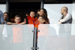 Rotterdam 9 juni 2017
Nederland - Luxemburg in de kuip . De wedstrijd dat Wesley Sneijder record international wordt en waar Ruud Gullit en Dick Advocaat voor het eerst bondscoach en assistent zijn. Yolanthe Sneijder Cabau zit op de tribune met zoons Jessey en Xess Xava