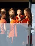 Rotterdam 9 juni 2017
Nederland - Luxemburg in de kuip . De wedstrijd dat Wesley Sneijder record international wordt en waar Ruud Gullit en Dick Advocaat voor het eerst bondscoach en assistent zijn. Yolanthe Sneijder Cabau zit op de tribune met zoons Jessey en Xess Xava