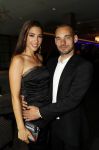 Utrecht 11 juni 2017
Gala van Wesley Sneijder in het v d Valk Hotel Utrecht. Wesley met zijn vrouw Yolanthe Sneijder Cabau
