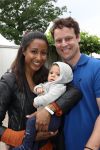 Tilburg, 2 Juni 2018 GC Prise d'Eau
Legends Golf Trophy
Airen Mylene en vriend Taeke Taekema en zoontje Bodhi Doeke Taekema
