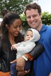 Tilburg, 2 Juni 2018 GC Prise d'Eau
Legends Golf Trophy
Airen Mylene en vriend Taeke Taekema en zoontje Bodhi Doeke Taekema