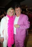 Amsterdam 27 mei 2018
Toppers in de arena . De schoonmoeder van Rene Froger Annemarie Bartels met haar vriend.