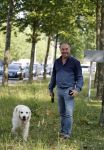 Amsterdam 29 mei 2018
Bart Bosch laat hond uit.