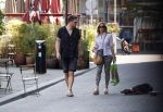 Amsterdam 21 mei 2018
Candy Dulfer met haar nieuwe vriend Rafael Nagelkerke. Candy heeft nieuw huis gekocht en Rafael heeft de sleutel.
