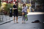 Amsterdam 21 mei 2018
Candy Dulfer met haar nieuwe vriend Rafael Nagelkerke. Candy heeft nieuw huis gekocht en Rafael heeft de sleutel.