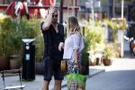 Amsterdam 21 mei 2018
Candy Dulfer met haar nieuwe vriend Rafael Nagelkerke. Candy heeft nieuw huis gekocht en Rafael heeft de sleutel.