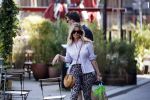 Amsterdam 21 mei 2018
Candy Dulfer met haar nieuwe vriend Rafael Nagelkerke. Candy heeft nieuw huis gekocht en Rafael heeft de sleutel.