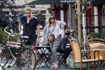 Amsterdam 21 mei 2018
Candy Dulfer met haar nieuwe vriend Rafael Nagelkerke. Candy heeft nieuw huis gekocht en Rafael heeft de sleutel.
