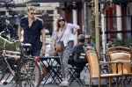 Amsterdam 21 mei 2018
Candy Dulfer met haar nieuwe vriend Rafael Nagelkerke. Candy heeft nieuw huis gekocht en Rafael heeft de sleutel.