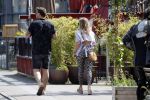Amsterdam 21 mei 2018
Candy Dulfer met haar nieuwe vriend Rafael Nagelkerke. Candy heeft nieuw huis gekocht en Rafael heeft de sleutel.