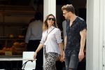 Amsterdam 21 mei 2018
Candy Dulfer met haar nieuwe vriend Rafael Nagelkerke. Candy heeft nieuw huis gekocht en Rafael heeft de sleutel.