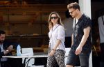 Amsterdam 21 mei 2018
Candy Dulfer met haar nieuwe vriend Rafael Nagelkerke. Candy heeft nieuw huis gekocht en Rafael heeft de sleutel.