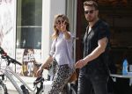 Amsterdam 21 mei 2018
Candy Dulfer met haar nieuwe vriend Rafael Nagelkerke. Candy heeft nieuw huis gekocht en Rafael heeft de sleutel.
