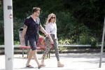 Amsterdam 21 mei 2018
Candy Dulfer met haar nieuwe vriend Rafael Nagelkerke. Candy heeft nieuw huis gekocht en Rafael heeft de sleutel.