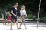 Amsterdam 21 mei 2018
Candy Dulfer met haar nieuwe vriend Rafael Nagelkerke. Candy heeft nieuw huis gekocht en Rafael heeft de sleutel.