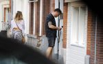 Amsterdam 21 mei 2018
Candy Dulfer met haar nieuwe vriend Rafael Nagelkerke. Candy heeft nieuw huis gekocht en Rafael heeft de sleutel.