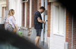 Amsterdam 21 mei 2018
Candy Dulfer met haar nieuwe vriend Rafael Nagelkerke. Candy heeft nieuw huis gekocht en Rafael heeft de sleutel.