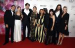 Amsterdam 1 juni 2018
Premiere Nationaal ballet in stopera. Charlie Chan Dagelet (zwanger) en Job Reuten, Hanna Verboom, Ralph Nauta en Margriet Planting en Wende Snijders