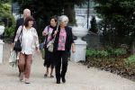Amsterdam 24 mei 2018
Begrafenis Natascha Emanuels op begraafplaats zorgvlied. Cilly Dartell met man