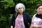 Amsterdam 24 mei 2018
Begrafenis Natascha Emanuels op begraafplaats zorgvlied. Cilly Dartell met man