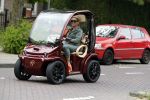 Amsterdam 5 juni 2018
Connie Witteman in haar nieuwe Biro Karretje