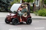 Amsterdam 5 juni 2018
Connie Witteman in haar nieuwe Biro Karretje