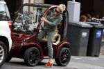 Amsterdam 5 juni 2018
Connie Witteman in haar nieuwe Biro Karretje