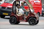 Amsterdam 5 juni 2018
Connie Witteman in haar nieuwe Biro Karretje