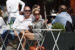 Amsterdam 20 mei 2018
Connie Witteman met verloofde Eugene v Dun op terras.