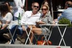 Amsterdam 20 mei 2018
Connie Witteman met verloofde Eugene v Dun op terras.