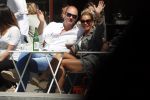 Amsterdam 20 mei 2018
Connie Witteman met verloofde Eugene v Dun op terras.