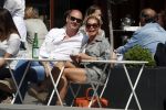Amsterdam 20 mei 2018
Connie Witteman met verloofde Eugene v Dun op terras.