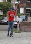 Amsterdam 23 mei 2018
Daniel de Vries op zijn step