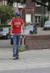 Amsterdam 23 mei 2018
Daniel de Vries op zijn step