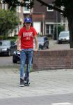 Amsterdam 23 mei 2018
Daniel de Vries op zijn step