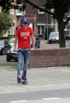 Amsterdam 23 mei 2018
Daniel de Vries op zijn step