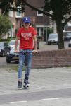 Amsterdam 23 mei 2018
Daniel de Vries op zijn step