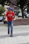 Amsterdam 23 mei 2018
Daniel de Vries op zijn step