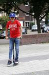 Amsterdam 23 mei 2018
Daniel de Vries op zijn step