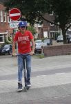 Amsterdam 23 mei 2018
Daniel de Vries op zijn step